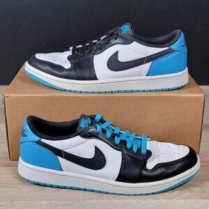 Nike Air Jordan 1 Retro Low UNC Shoes Mens Sz 11 Blue White Sneakers CZ0790-104